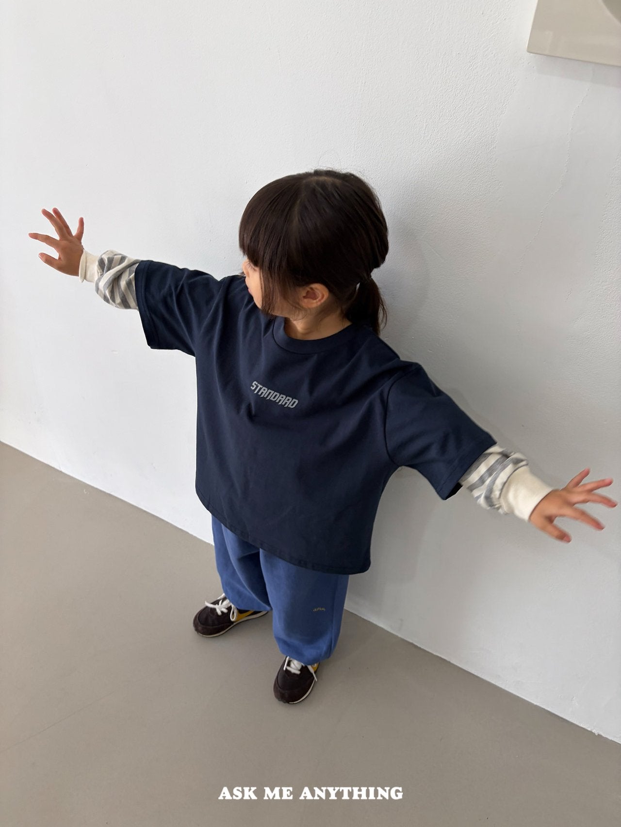《予約》Layered T-shirt / ASK ME ANYTHING
