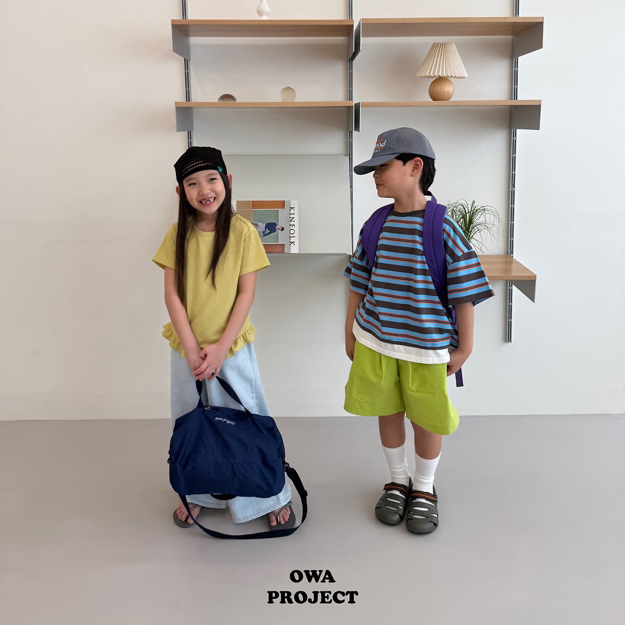 《予約》Pleated Frill Tee / OWA PROJECT