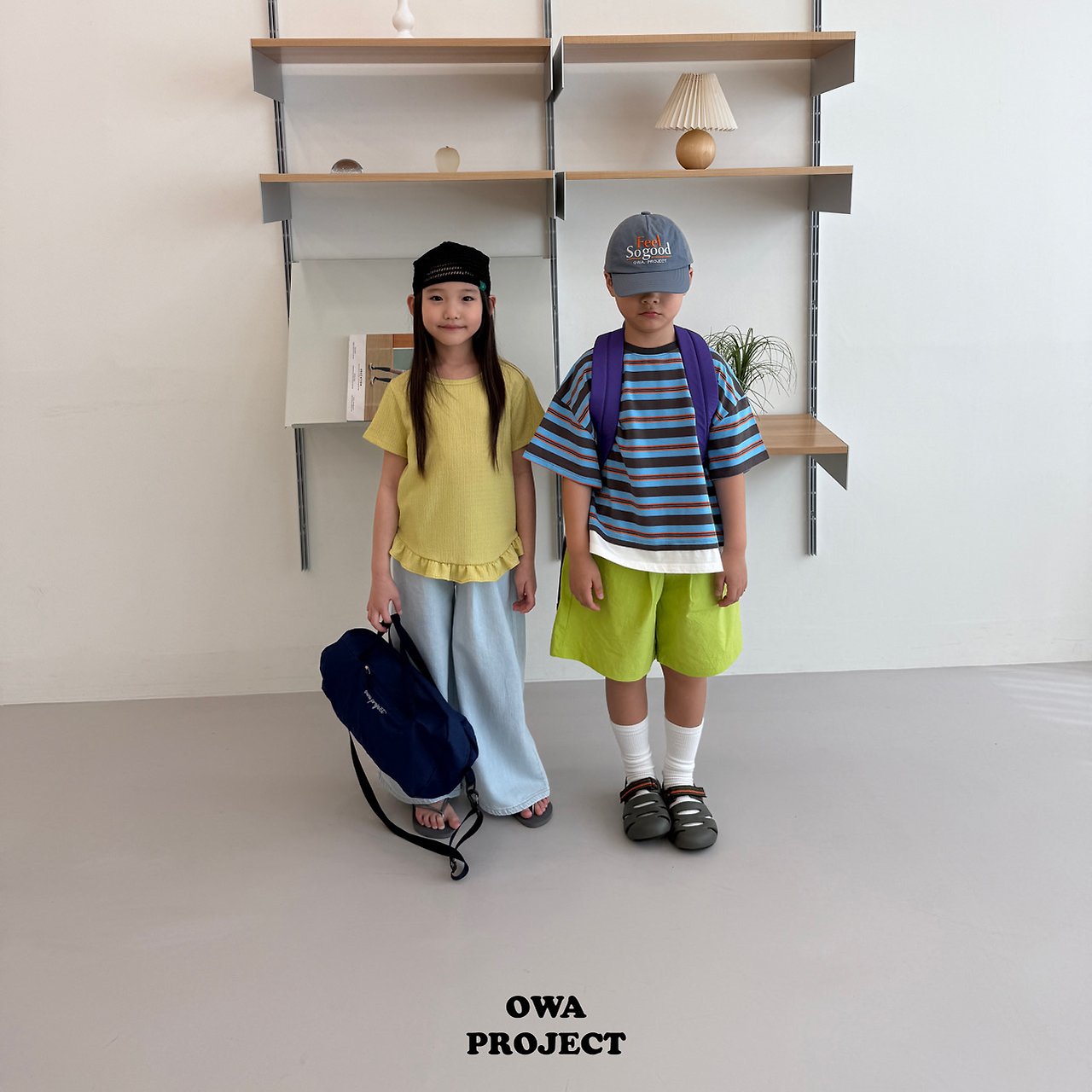 《予約》Pleated Frill Tee / OWA PROJECT