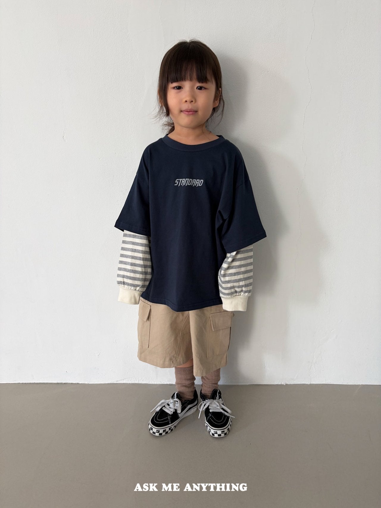 《予約》Layered T-shirt / ASK ME ANYTHING