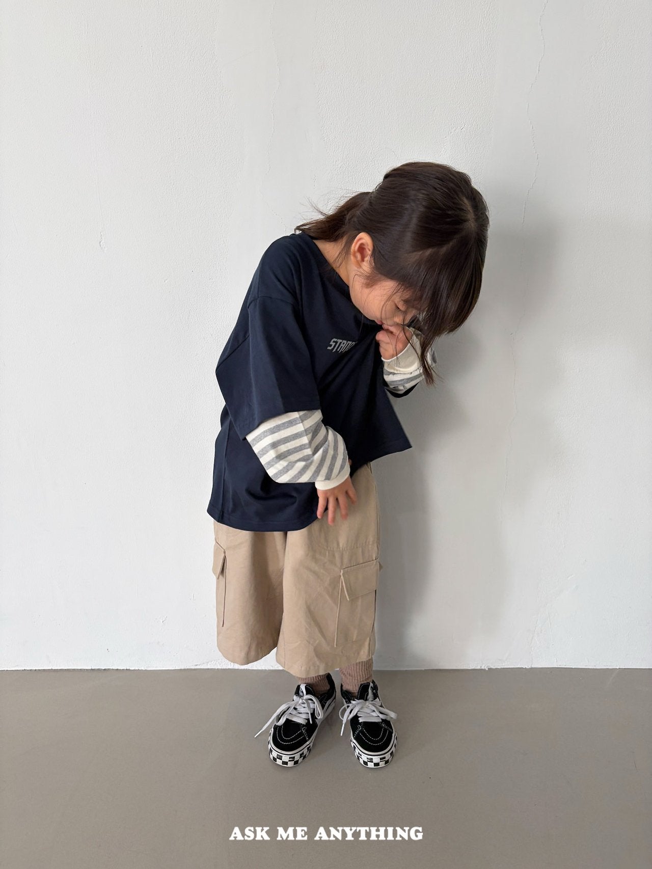 《予約》Layered T-shirt / ASK ME ANYTHING