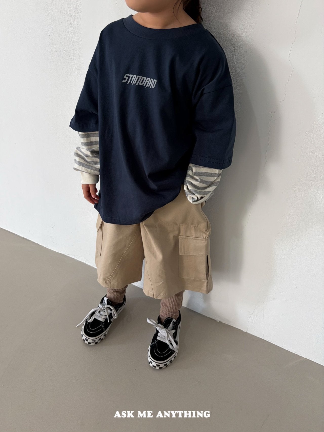 《予約》Layered T-shirt / ASK ME ANYTHING