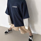 《予約》Layered T-shirt / ASK ME ANYTHING