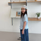 《予約》Pleated Frill Tee / OWA PROJECT