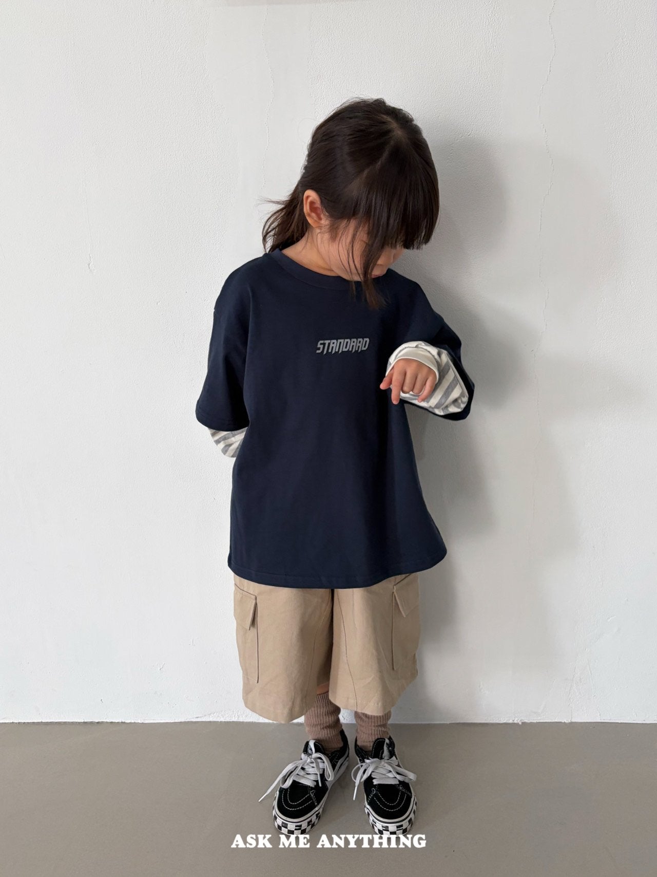 《予約》Layered T-shirt / ASK ME ANYTHING