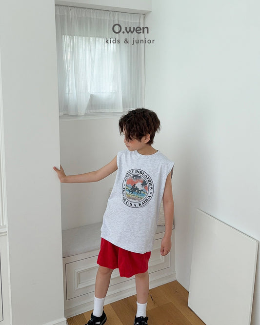 《予約》Hawaii Summer Sleeveless Top / O.wen