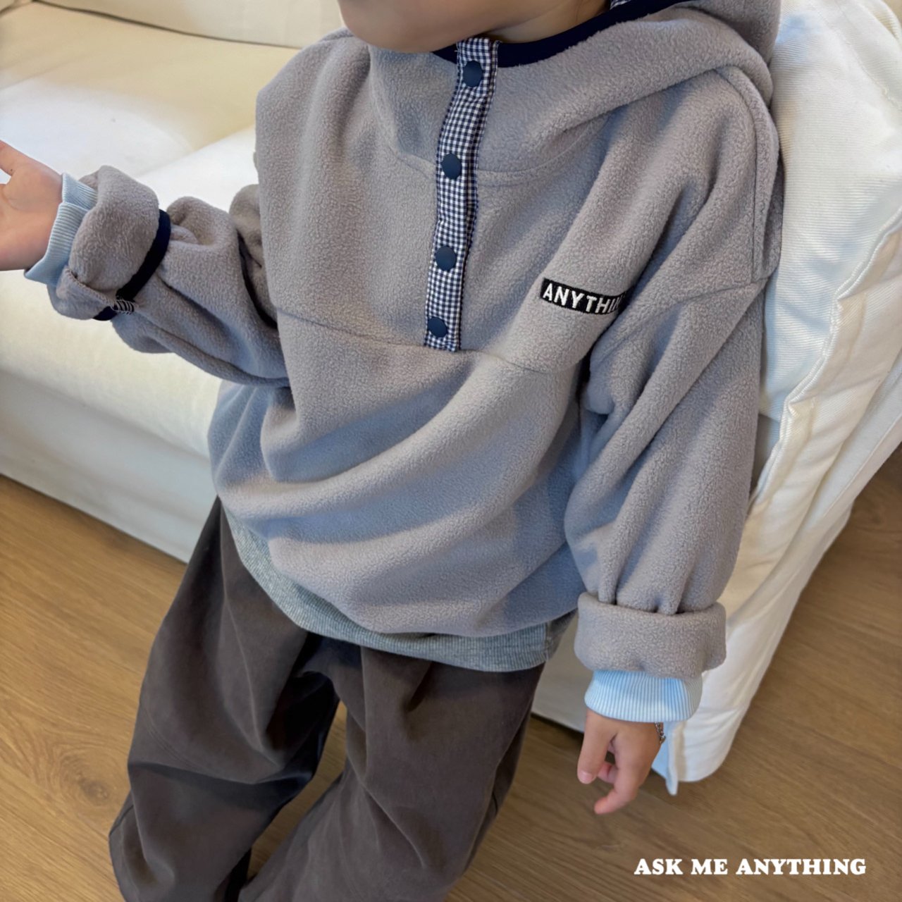 《予約》Coco Hood Anorak / ASK ME ANYTHING