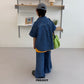 《予約》Linen Cut Denim Shirt / OWA PROJECT