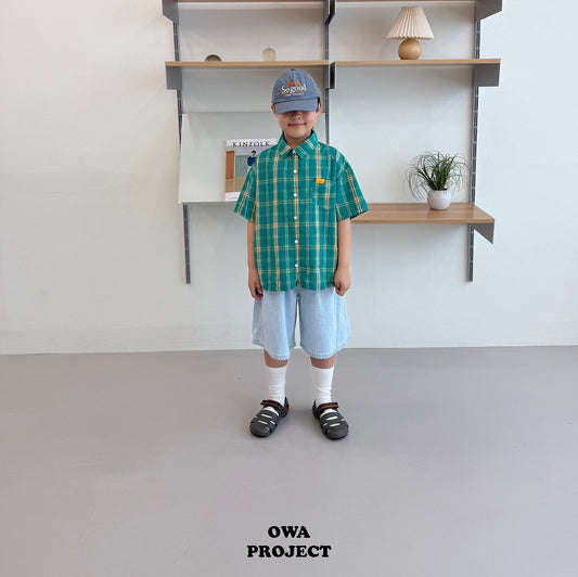 《予約》Owa Check Shirt / OWA PROJECT