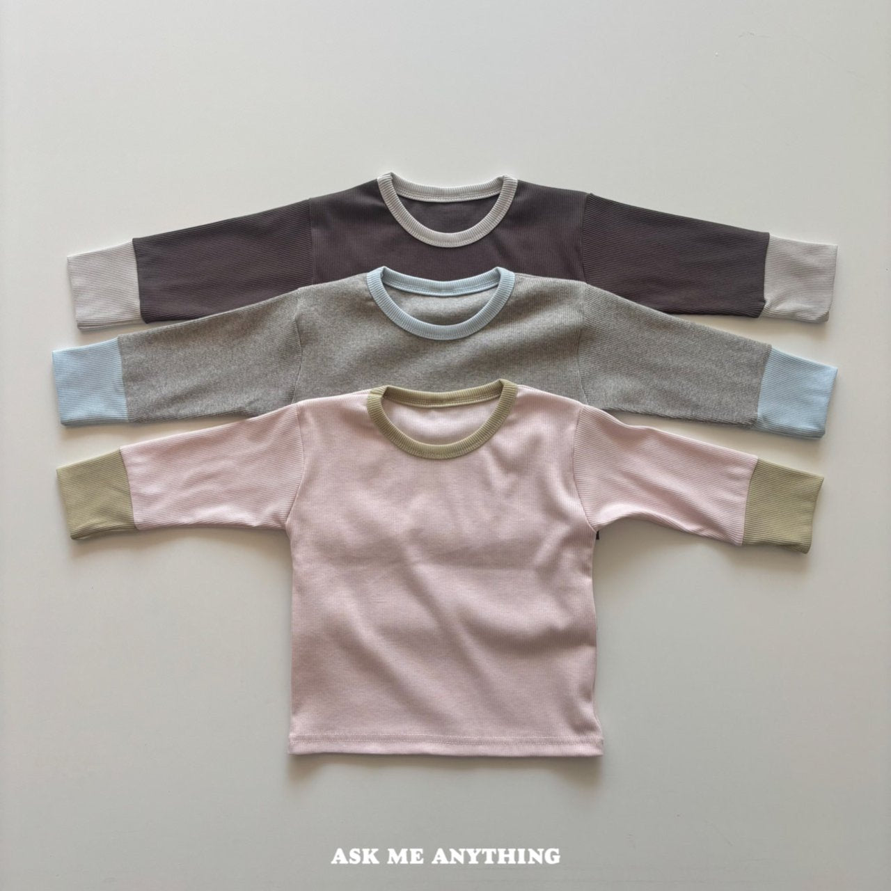 《予約》Chacha Stripe Tee / ASK ME ANYTHING