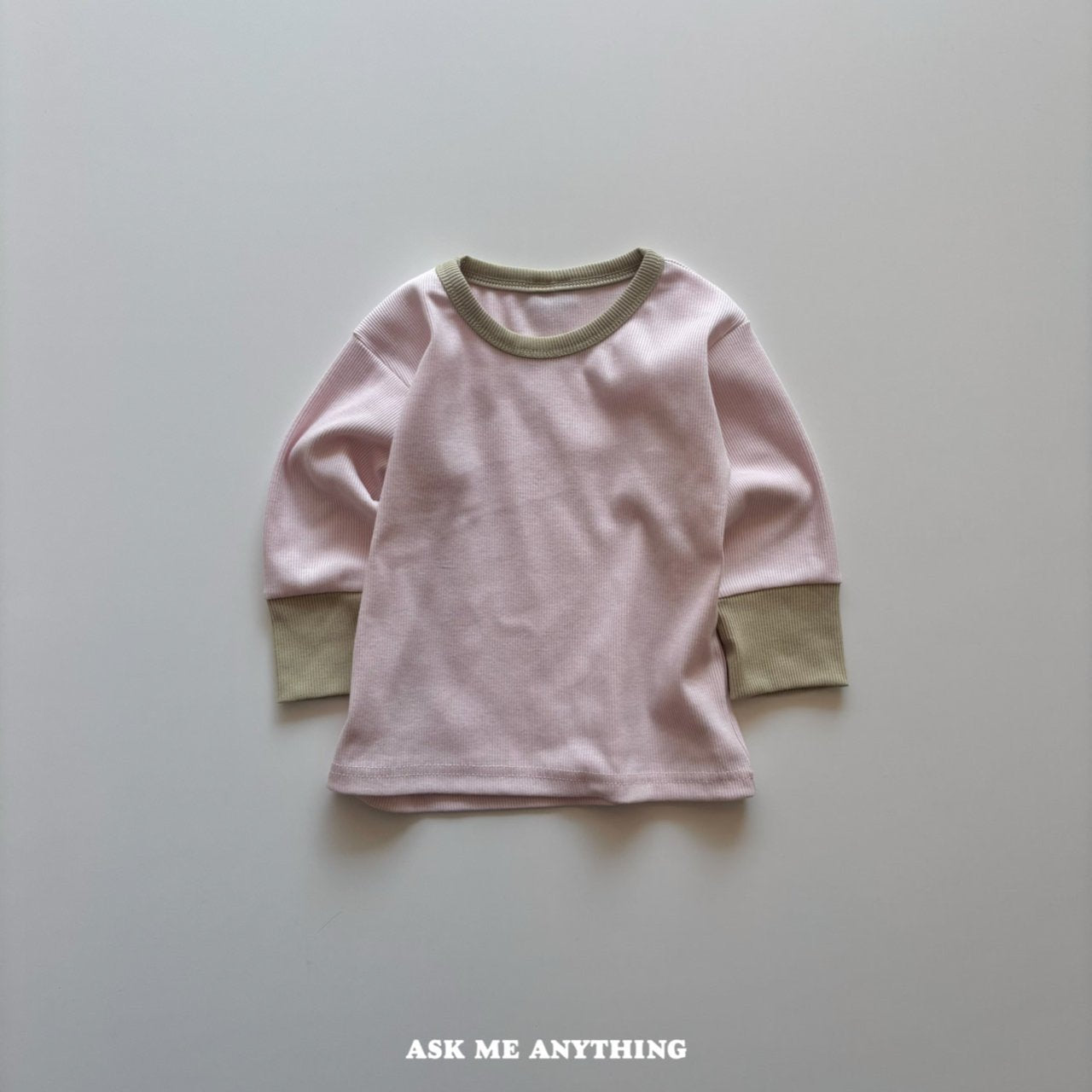 《予約》Chacha Stripe Tee / ASK ME ANYTHING