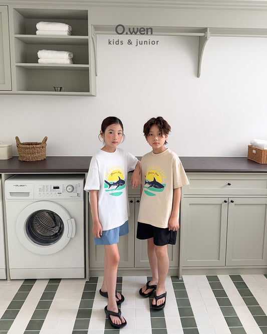 《予約》Shark Short Sleeve T-shirt / O.wen