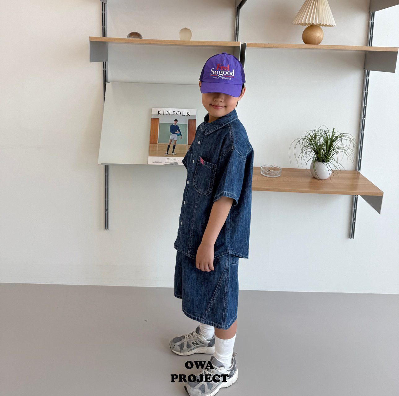 《予約》Linen Denim Pants / OWA PROJECT
