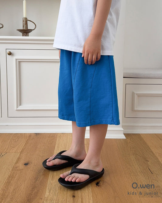 《予約》Curve Line Bermuda Pants / O.wen