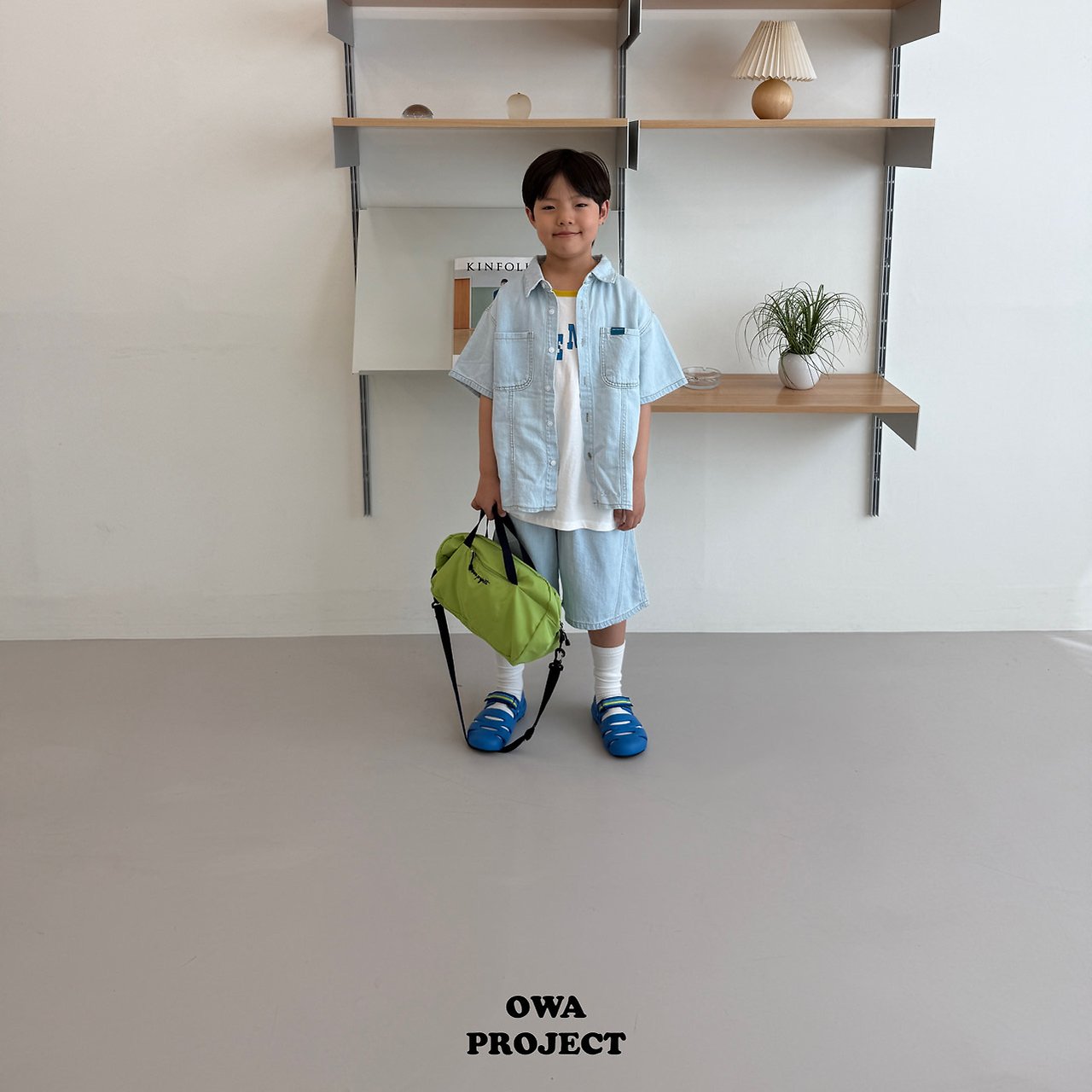 《予約》Linen Denim Pants / OWA PROJECT