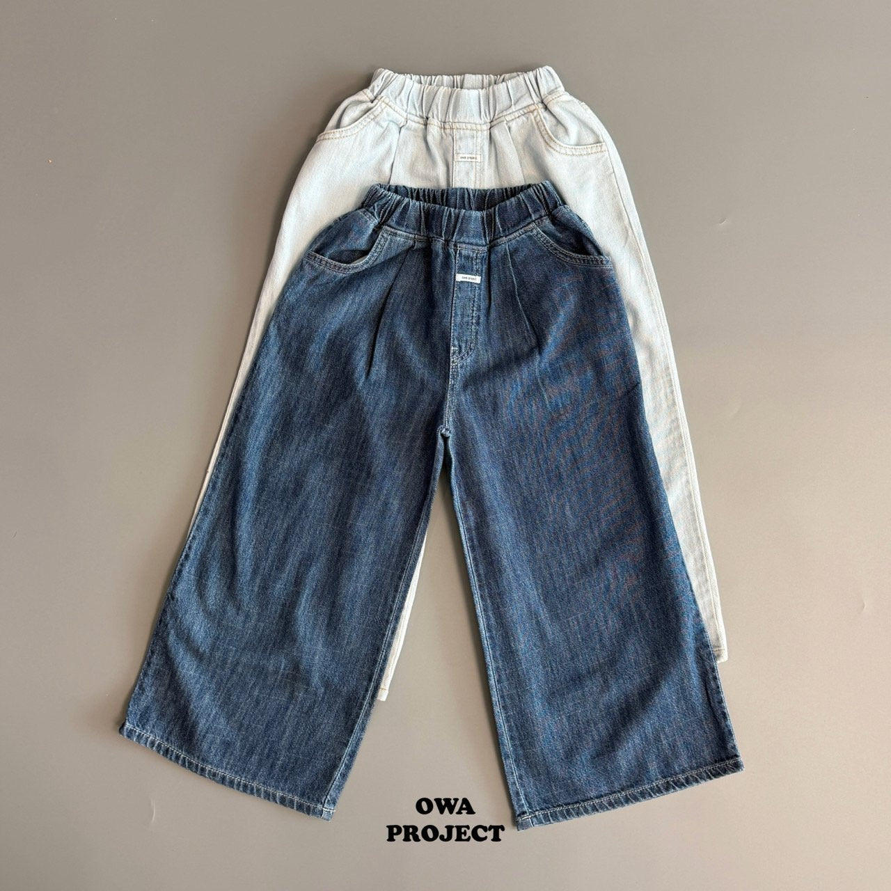 《予約》Whole Linen Denim Pants / OWA PROJECT