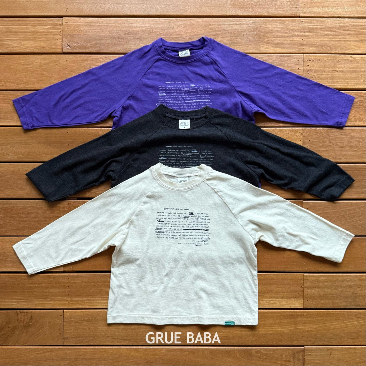 《予約》Sub Tee / GRUE BABA