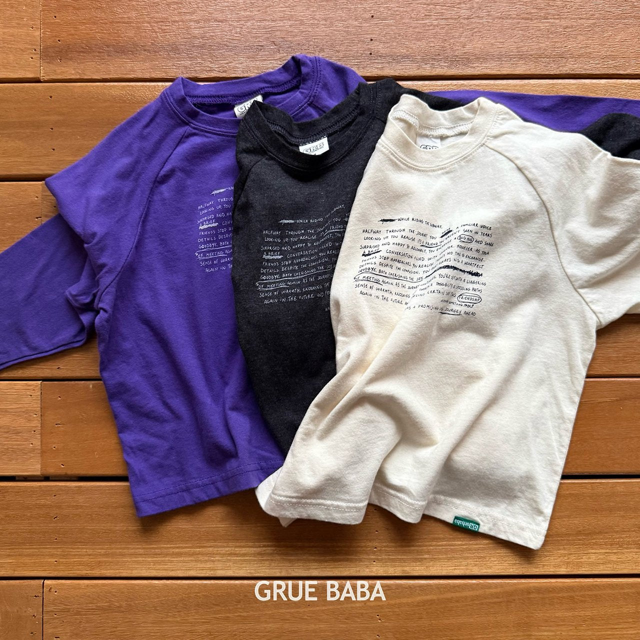 《予約》Sub Tee / GRUE BABA