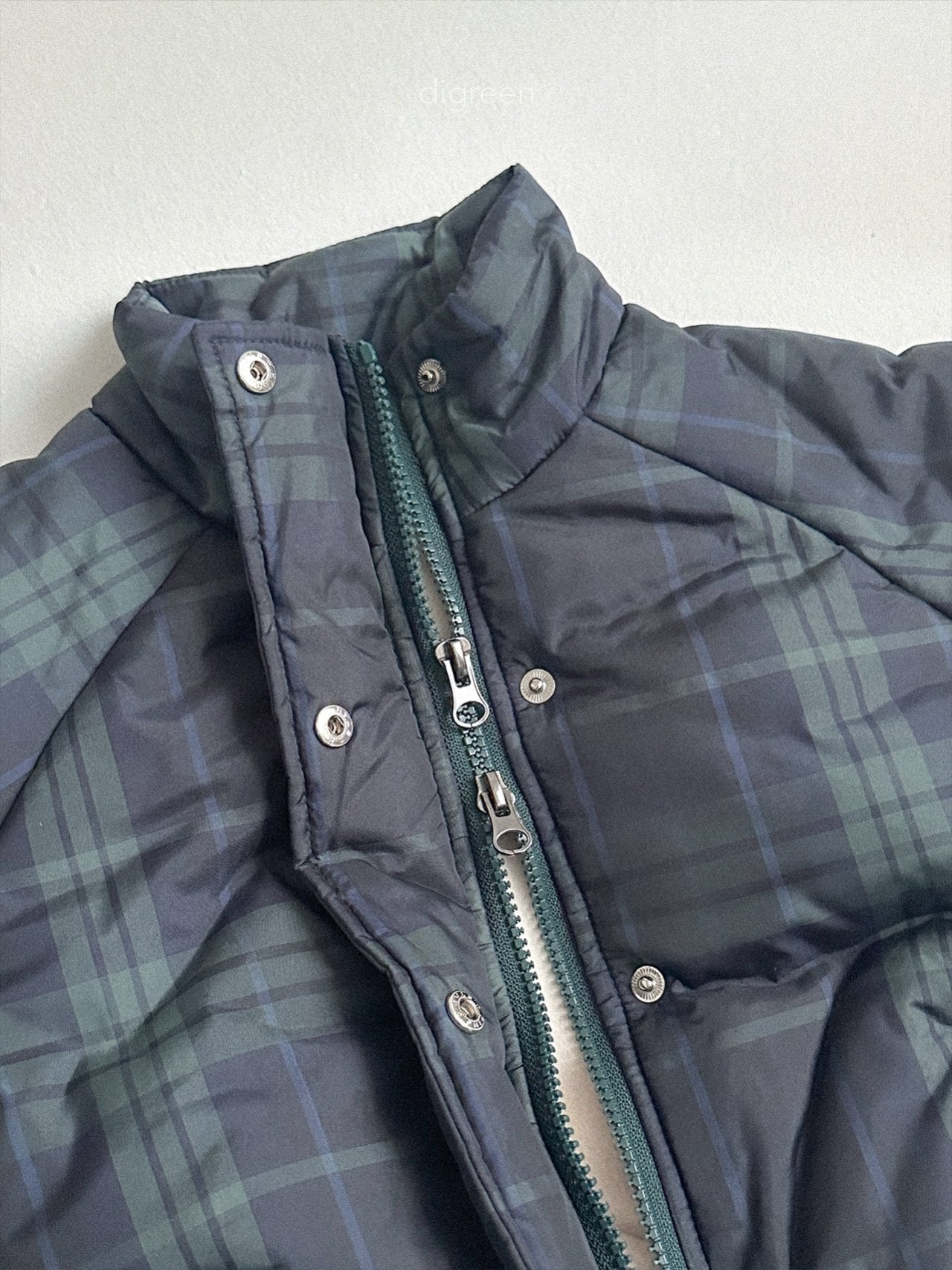 《予約》Tori Check Padding / digreen