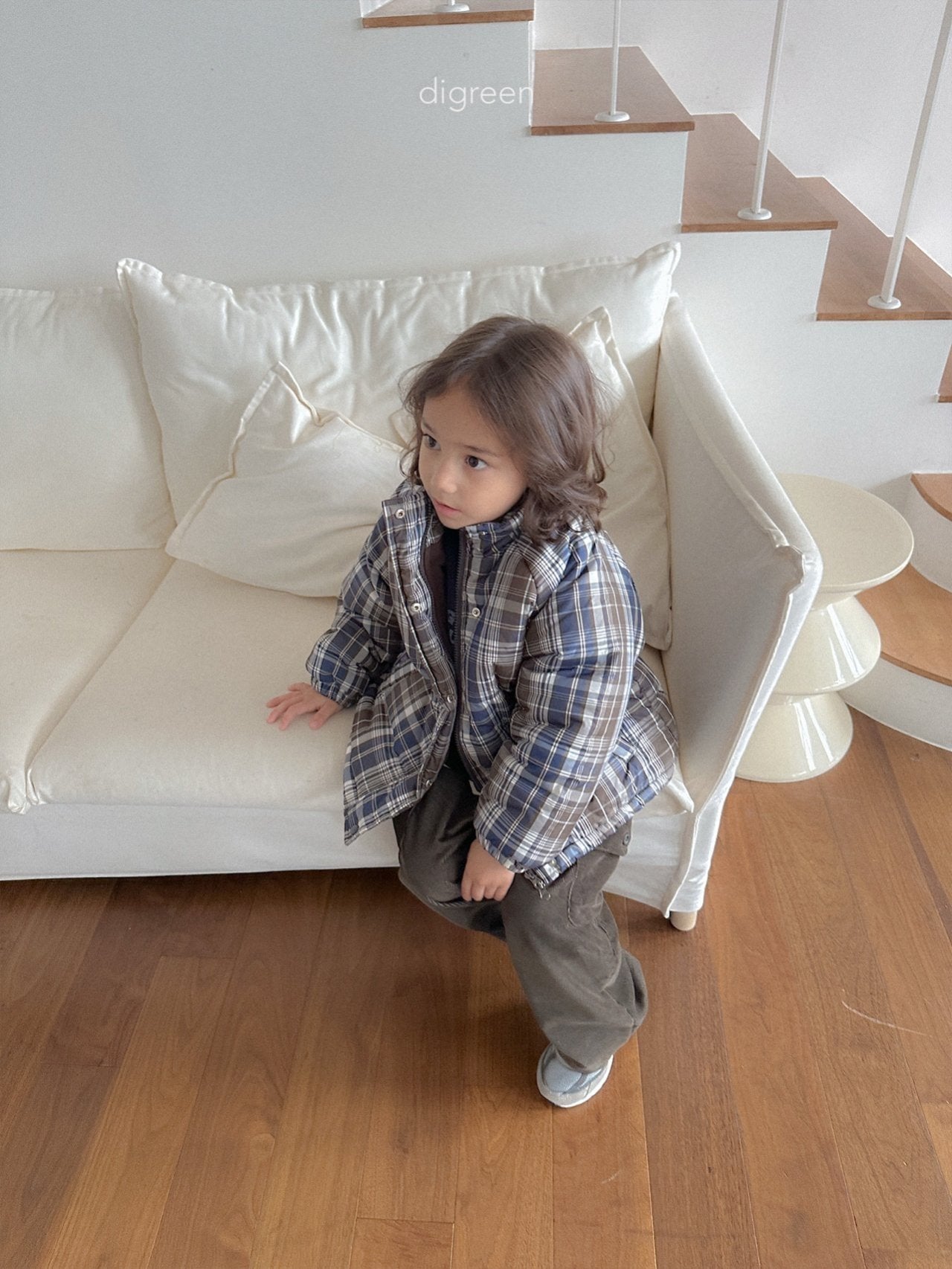 《予約》Tori Check Padding / digreen