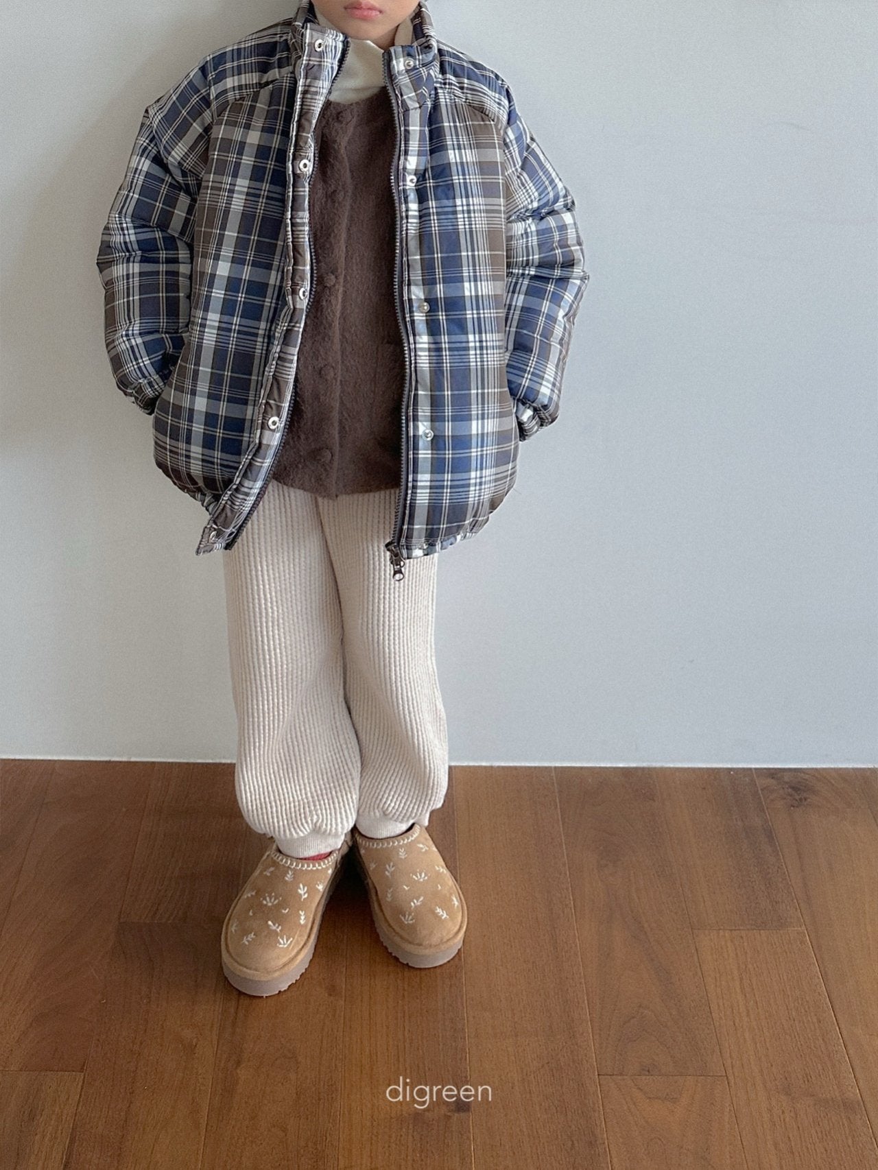 《予約》Tori Check Padding / digreen