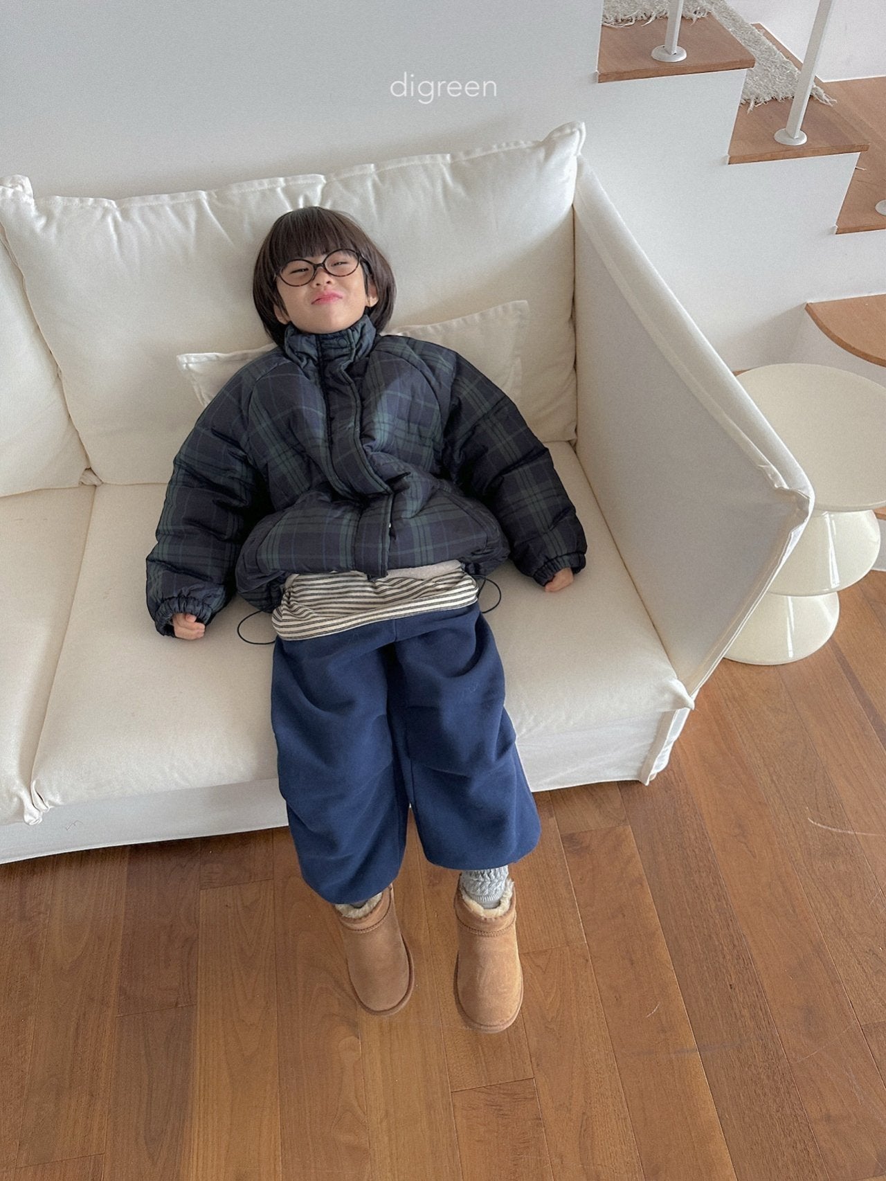 《予約》Tori Check Padding / digreen