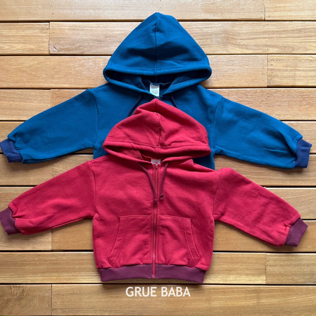 《予約》Palette Hood Zip-up / GRUE BABA