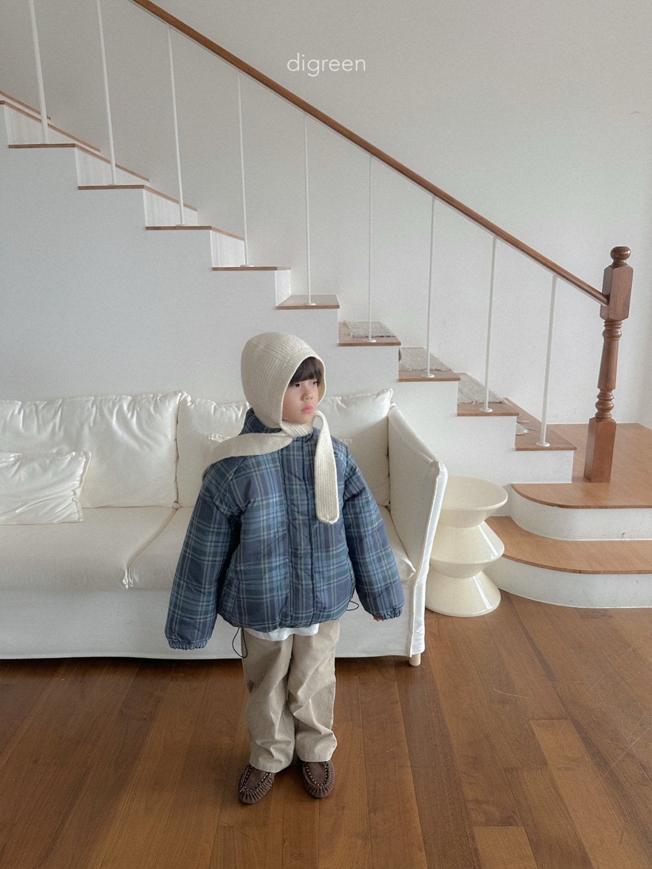 《予約》Tori Check Padding / digreen