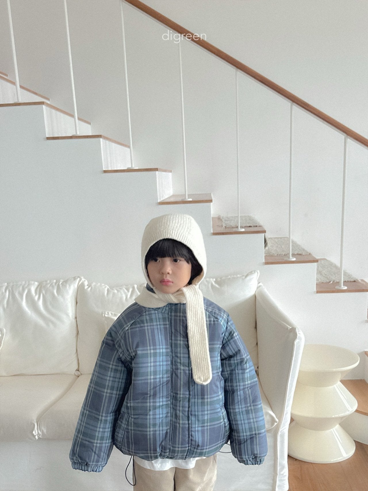 《予約》Tori Check Padding / digreen