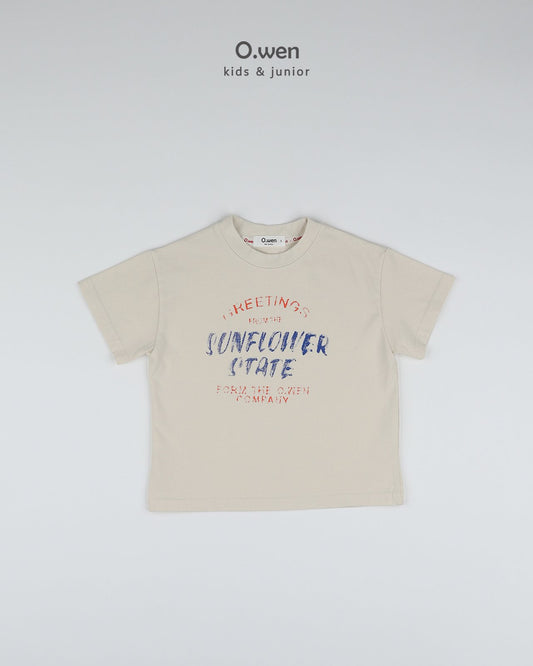 《予約》Sunflower T-shirt / O.wen