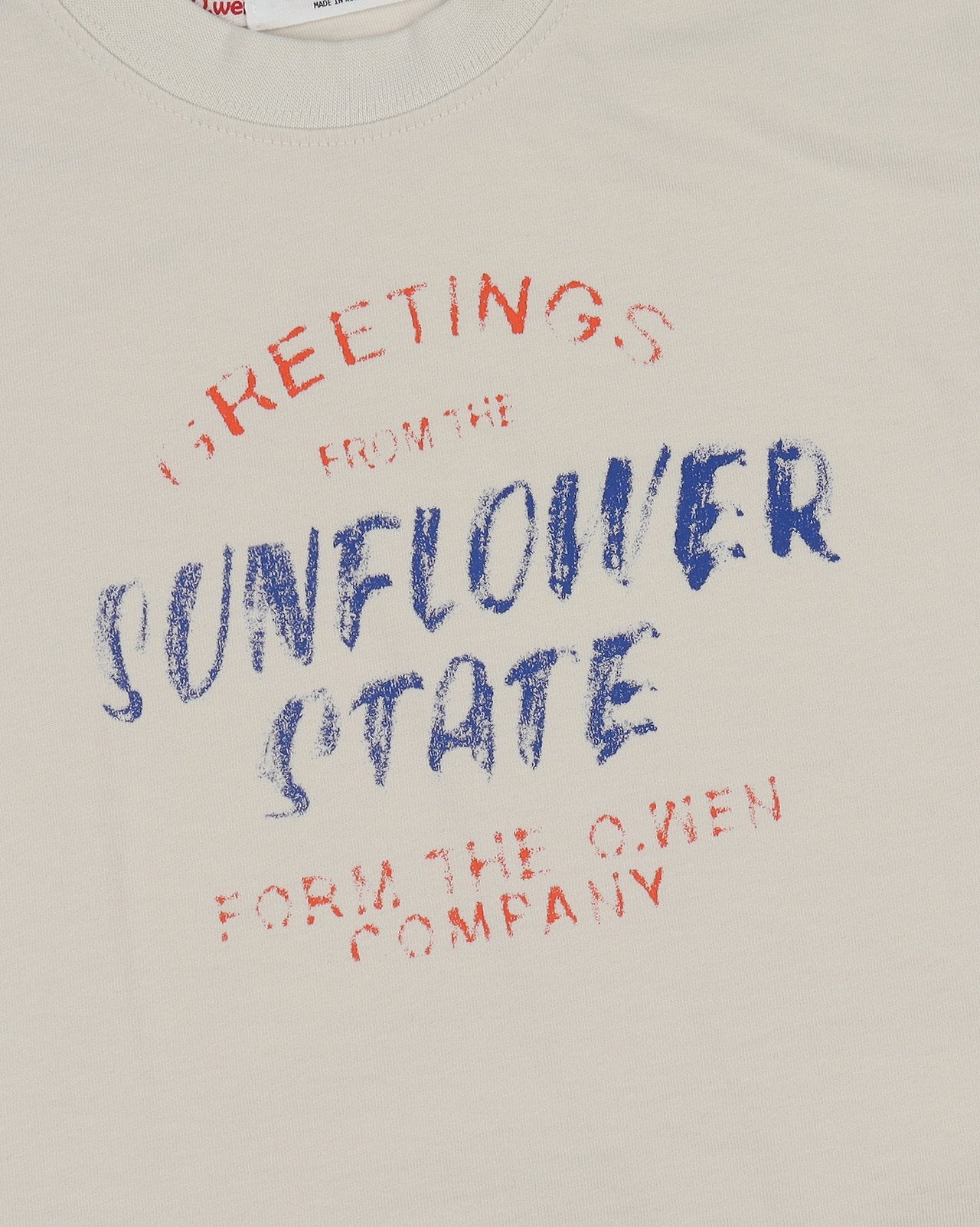 《予約》Sunflower T-shirt / O.wen