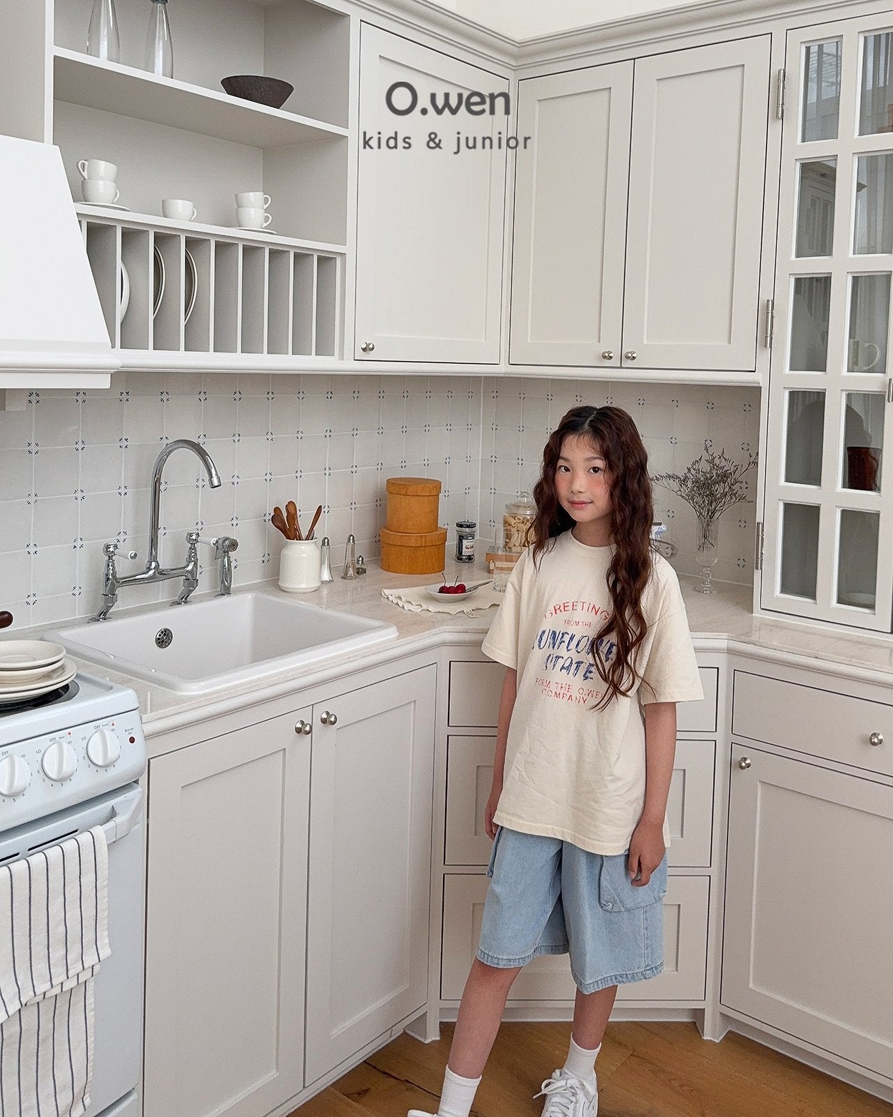 《予約》Sunflower T-shirt / O.wen
