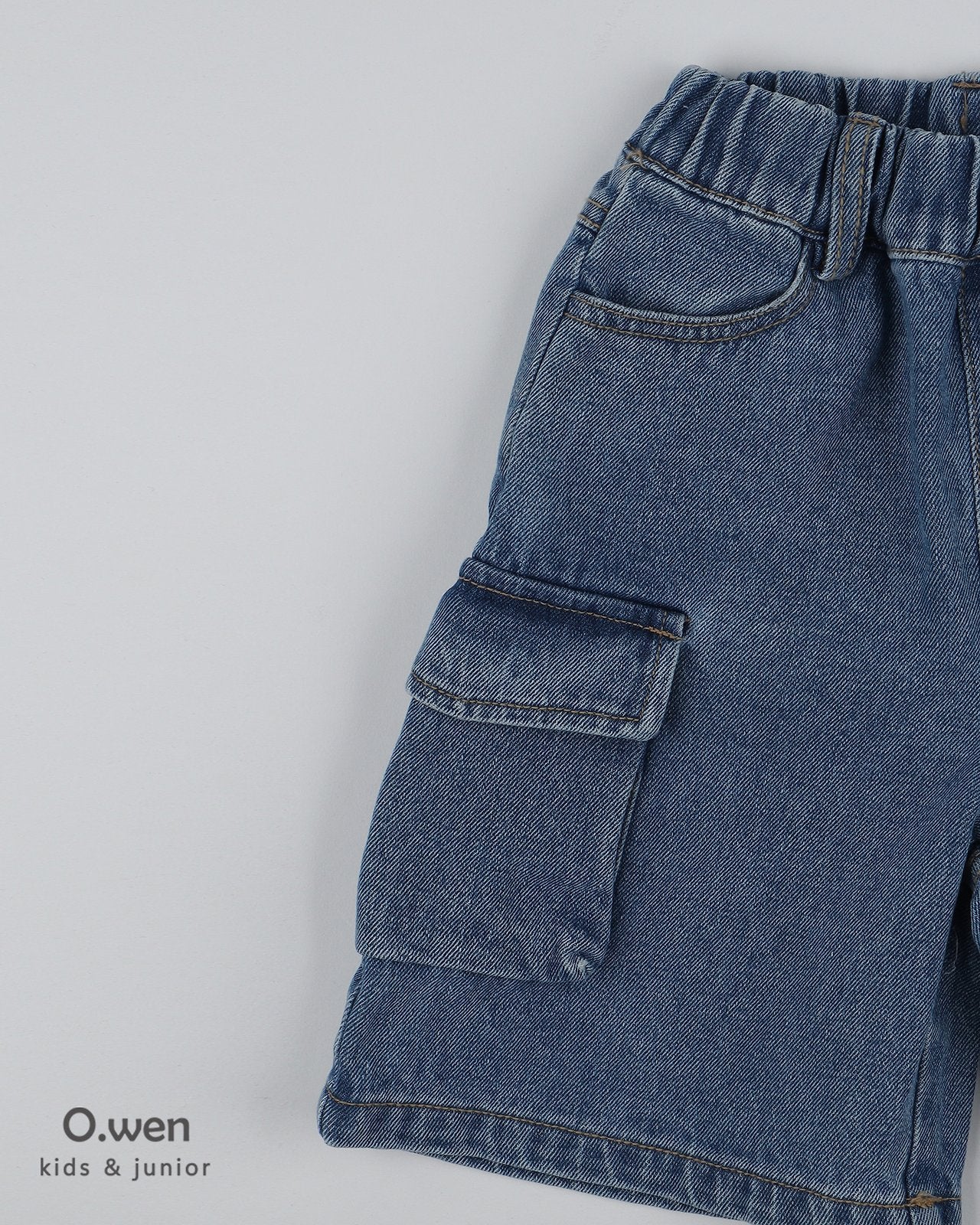 《予約》Pocket Bermuda Denim Pants / O.wen