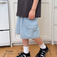 《予約》Pocket Bermuda Denim Pants / O.wen