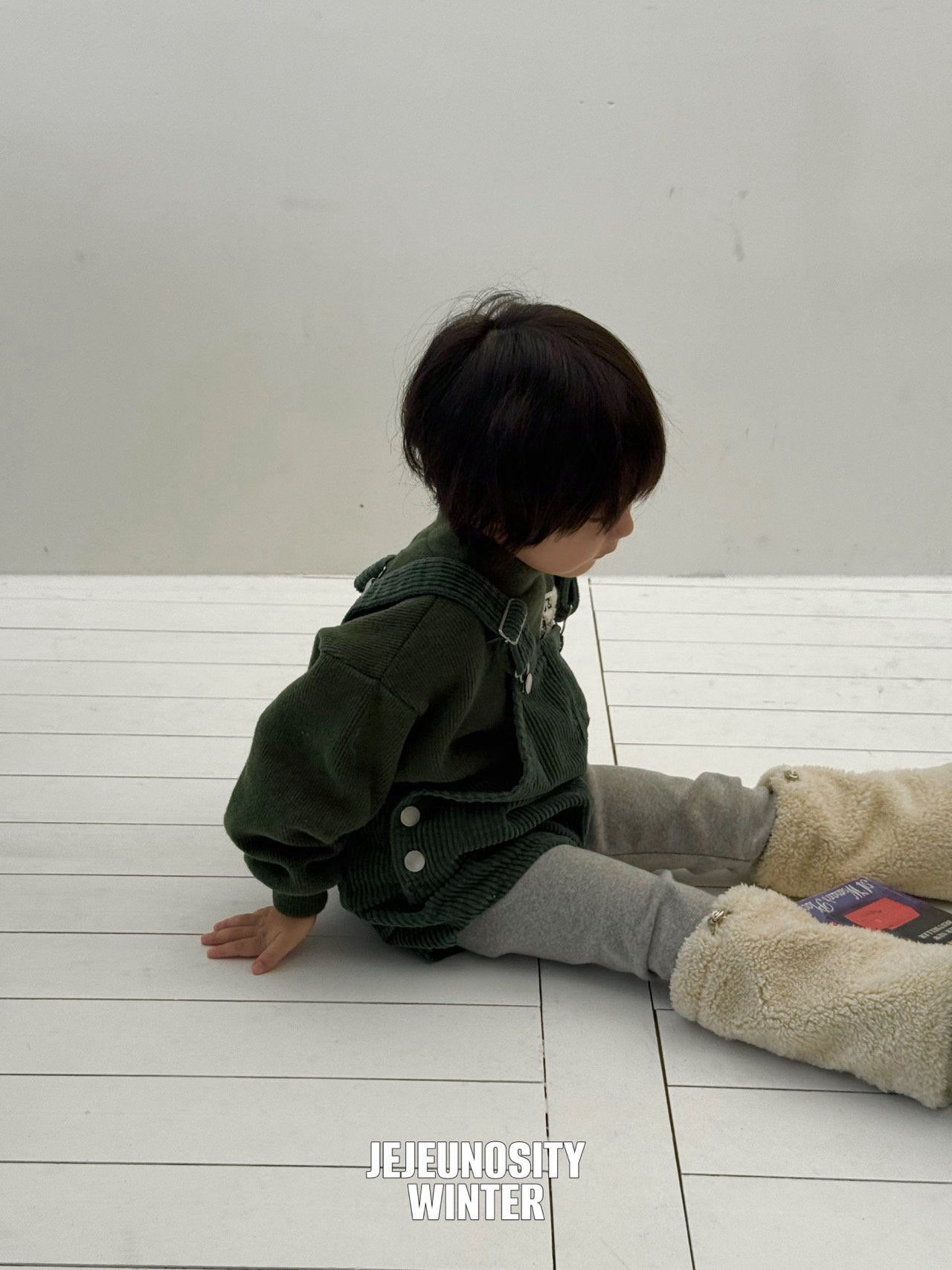 《予約》Corduroy Short Overalls / JEJEUNOSITY