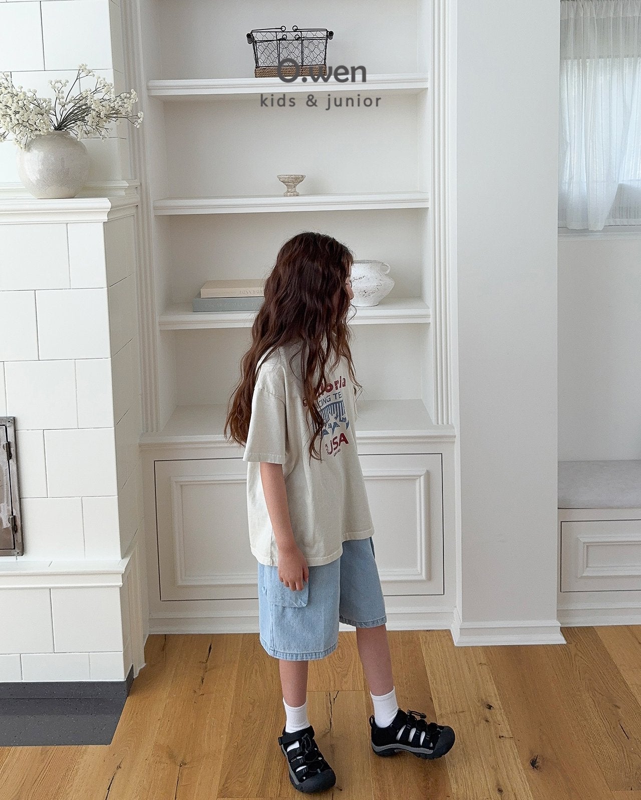 《予約》Pocket Bermuda Denim Pants / O.wen