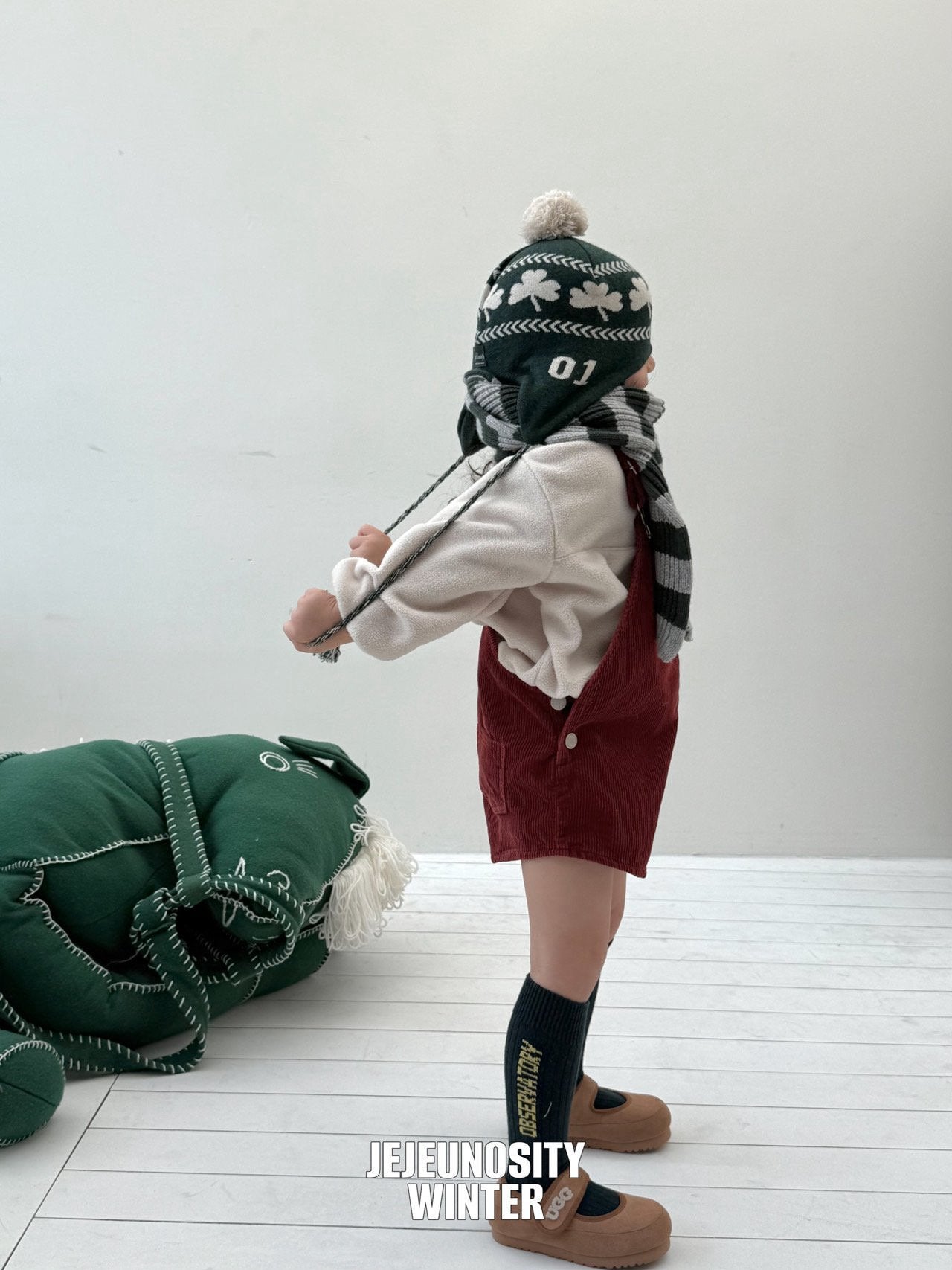 《予約》Corduroy Short Overalls / JEJEUNOSITY