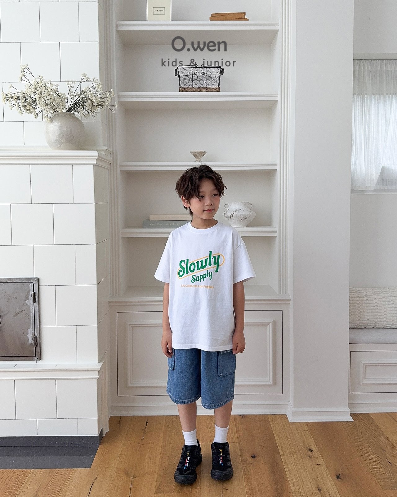 《予約》Pocket Bermuda Denim Pants / O.wen