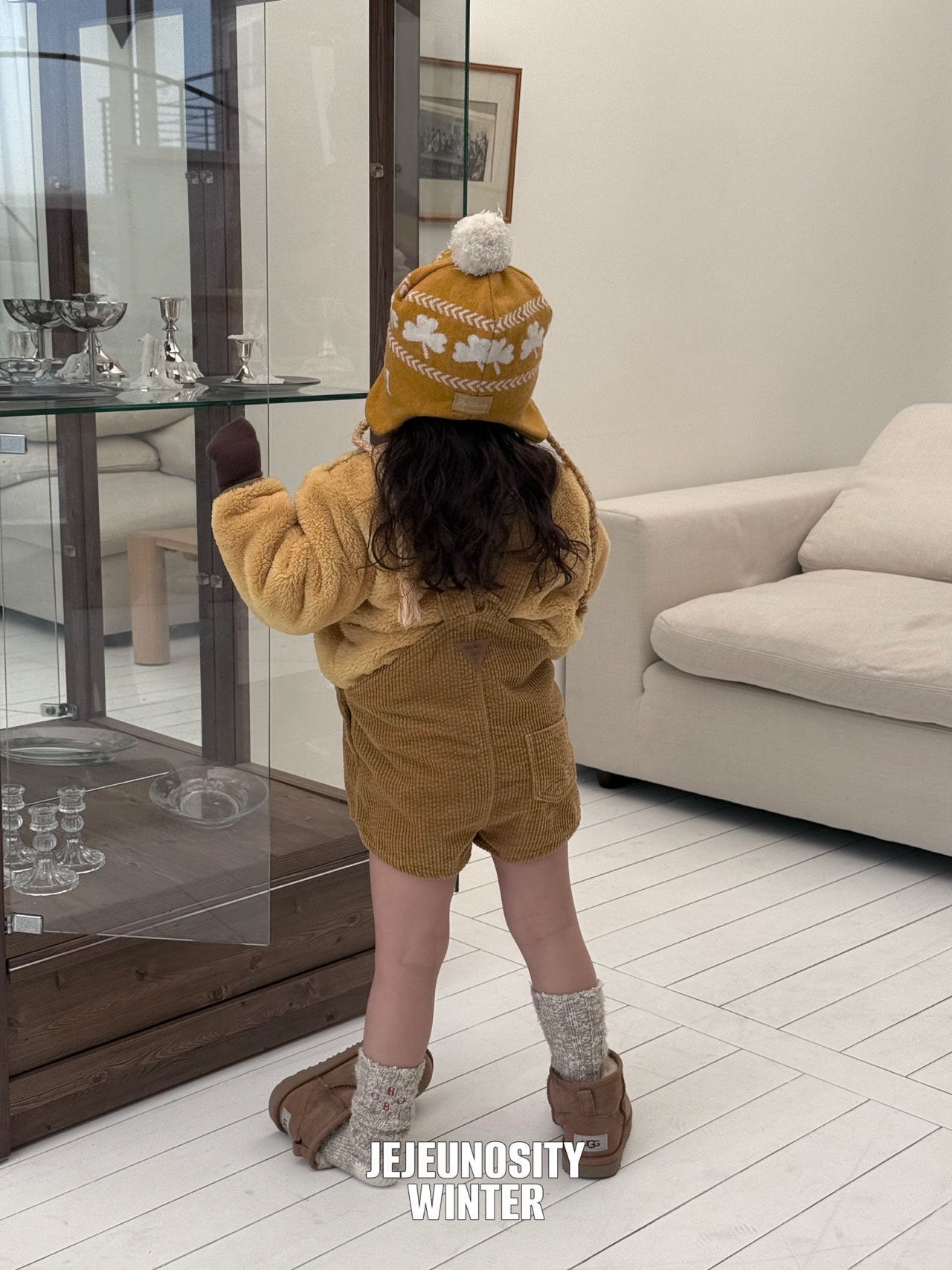 《予約》Corduroy Short Overalls / JEJEUNOSITY