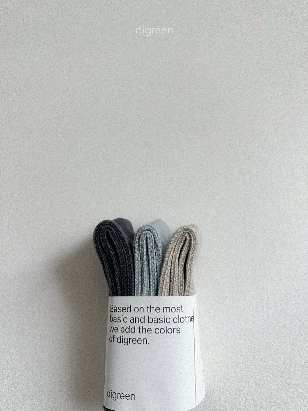《予約》Gray Socks Set / digreen