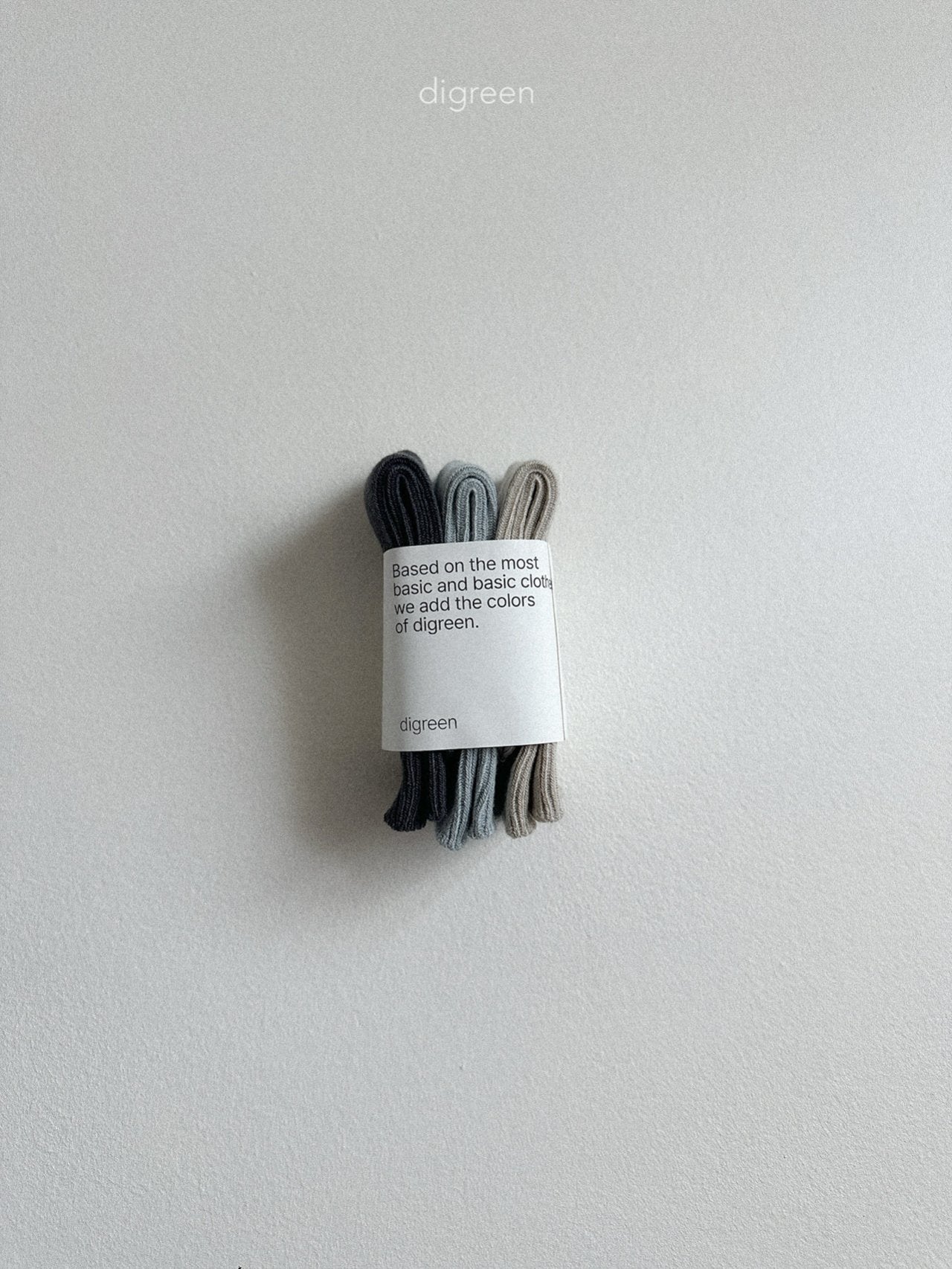 《予約》Gray Socks Set / digreen