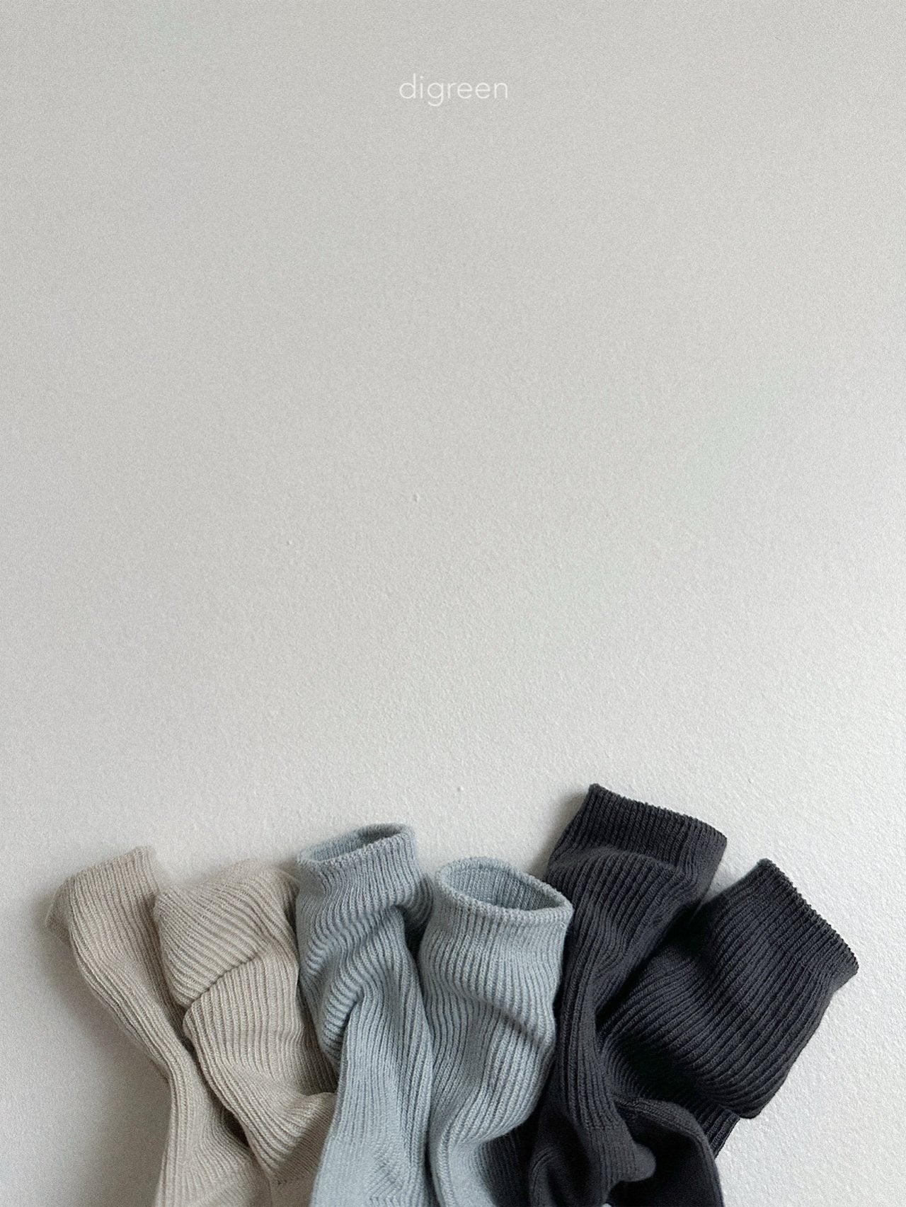 《予約》Gray Socks Set / digreen