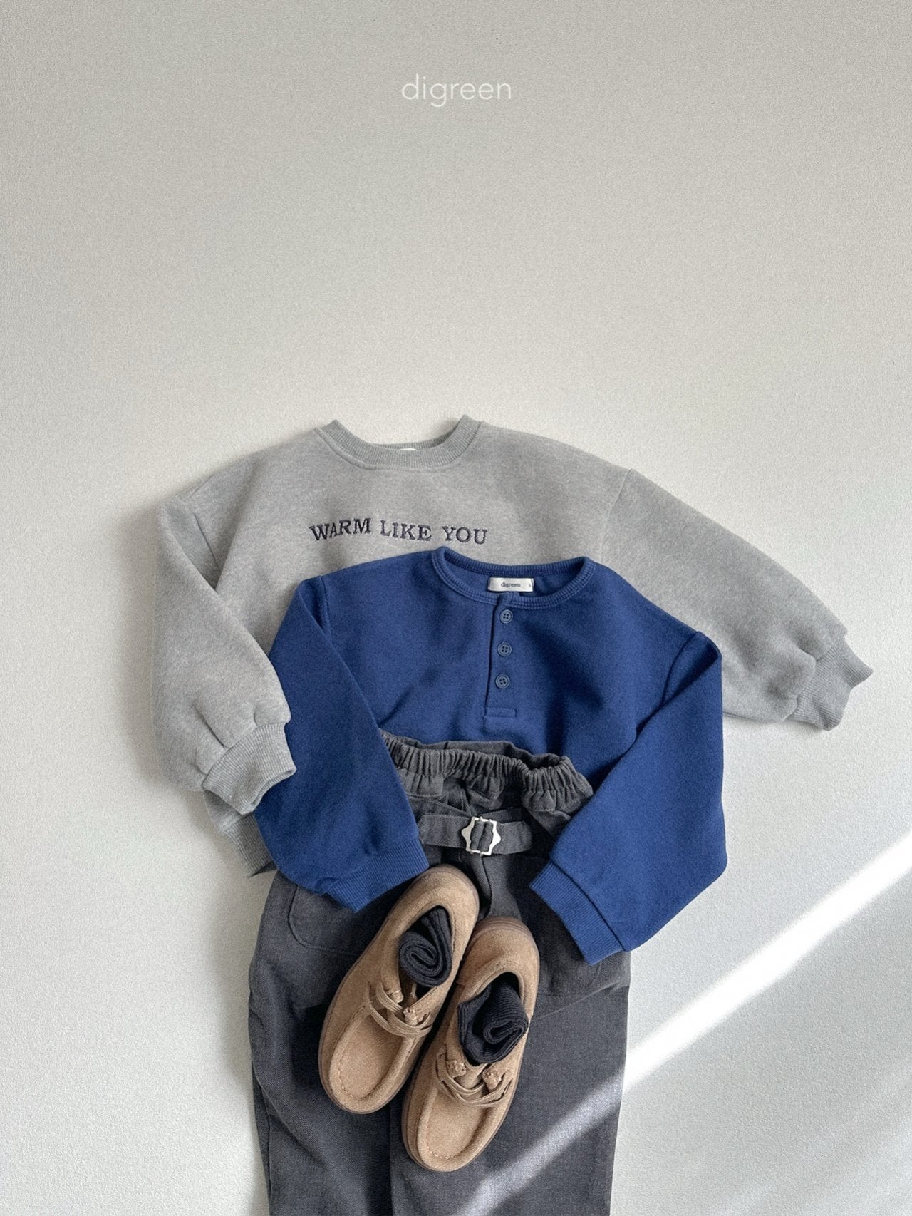 《予約》Gray Socks Set / digreen