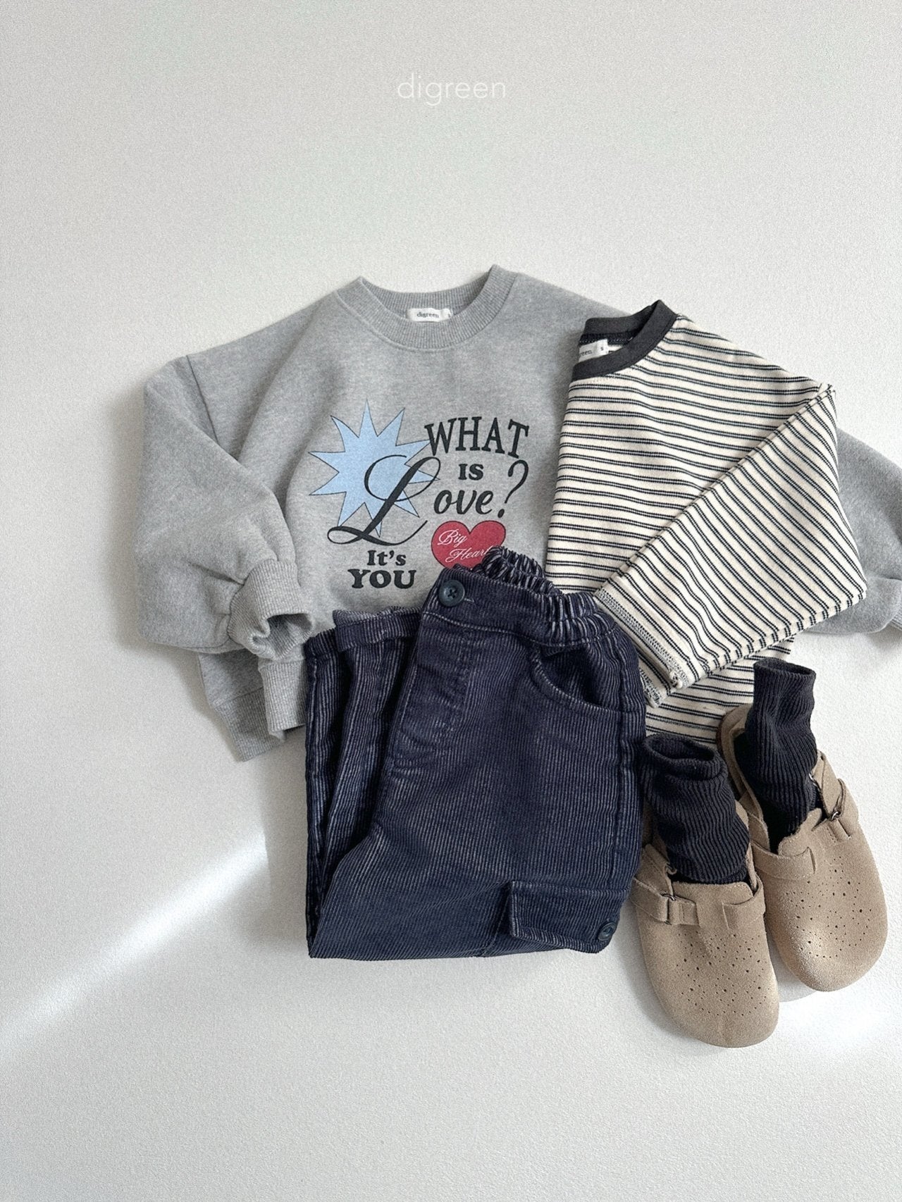 《予約》Gray Socks Set / digreen