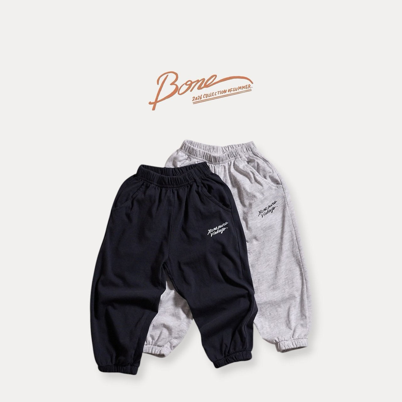 《予約》Earth Single Jogger Pants / Boneoune