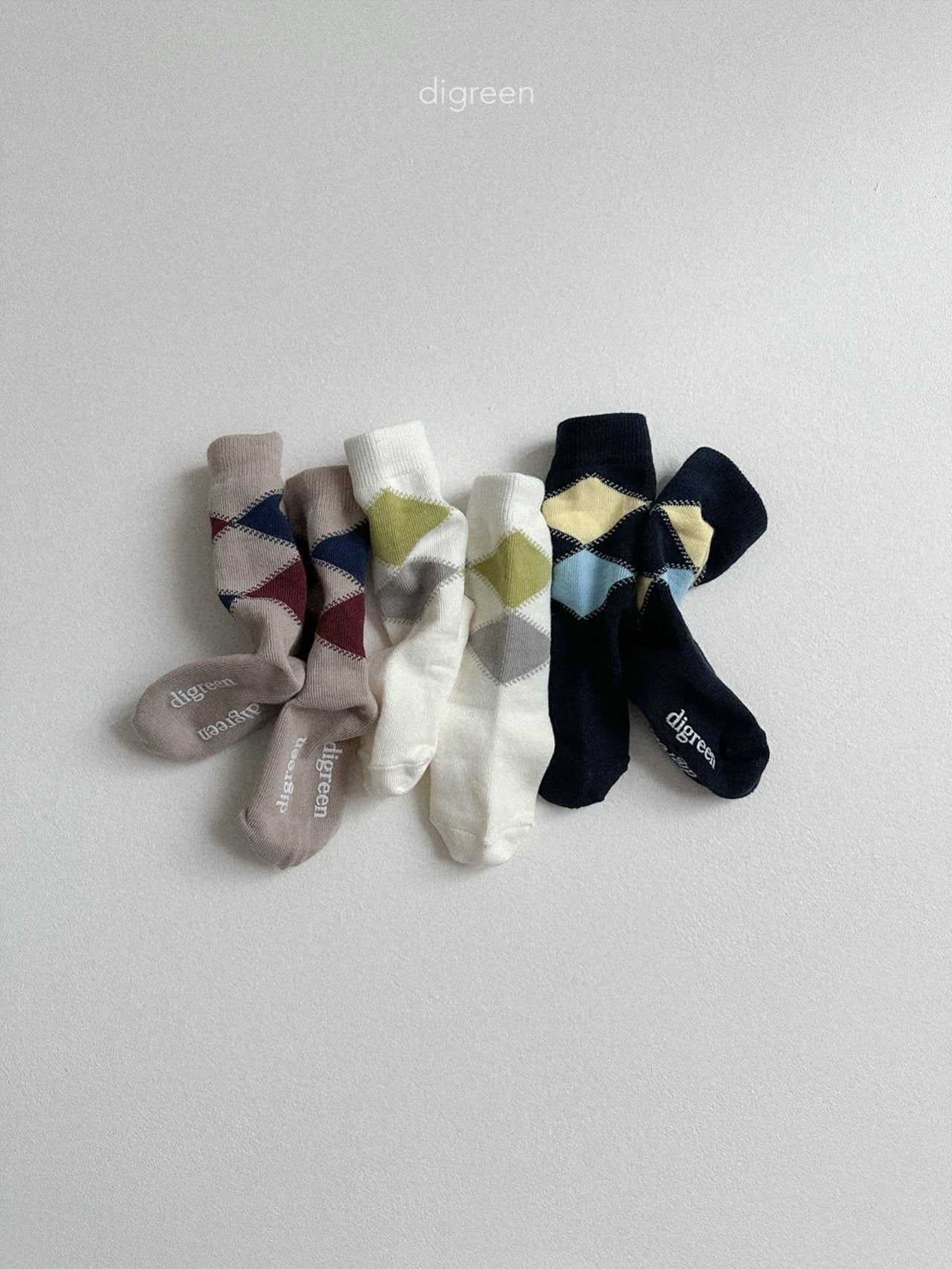 《予約》Argyle Socks / digreen