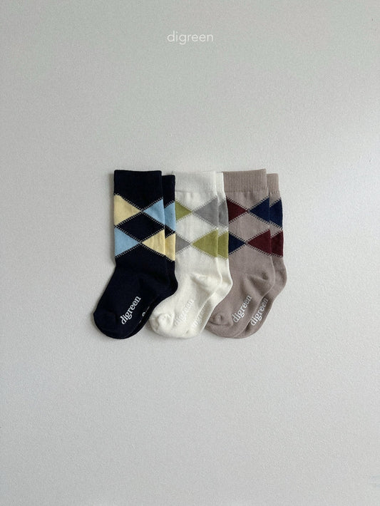 《予約》Argyle Socks / digreen