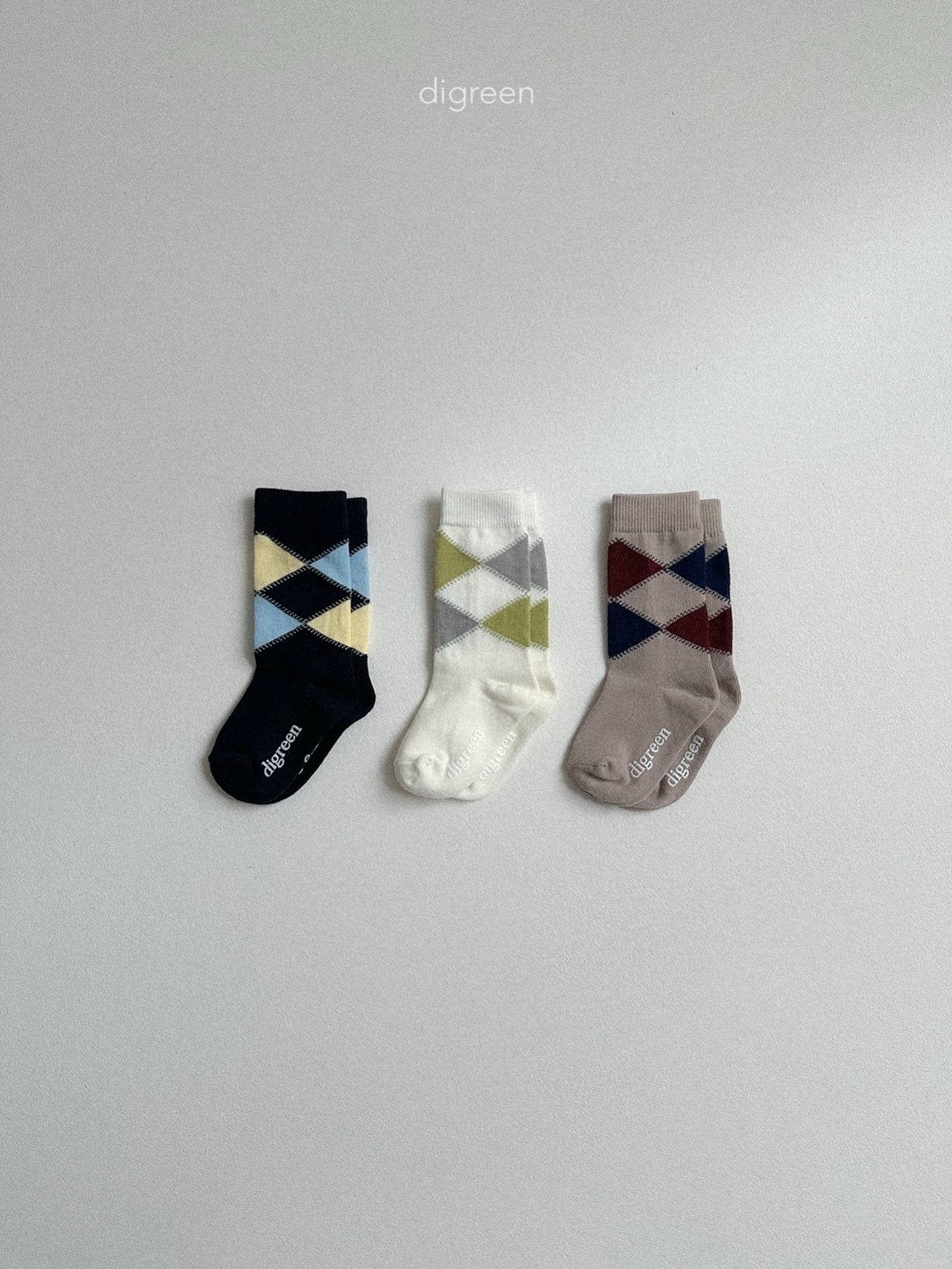 《予約》Argyle Socks / digreen