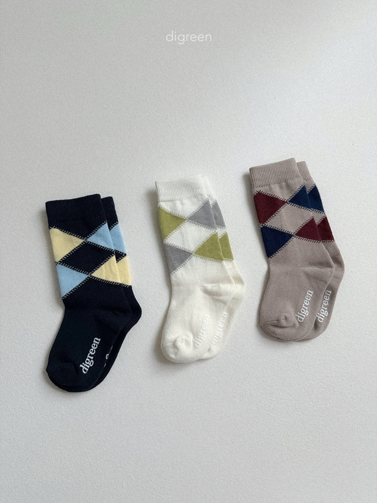 《予約》Argyle Socks / digreen
