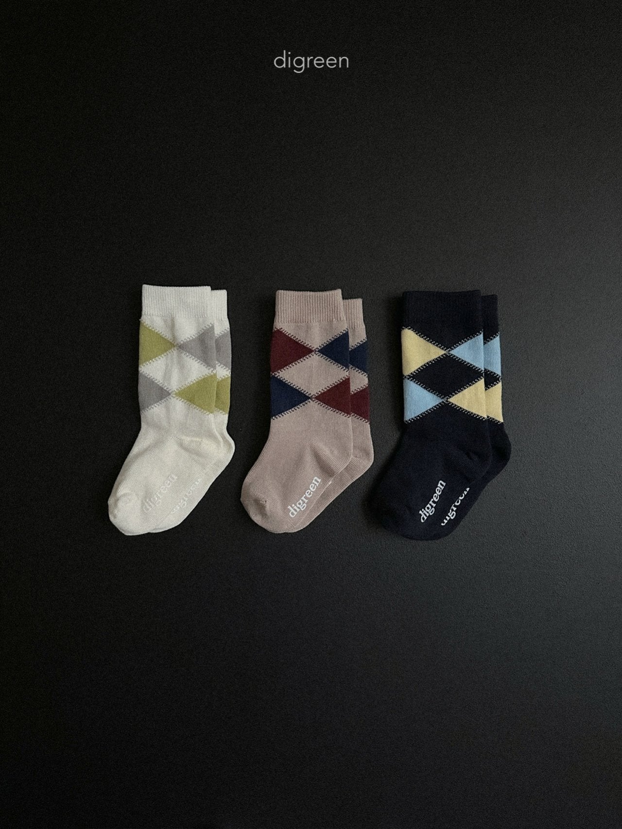 《予約》Argyle Socks / digreen
